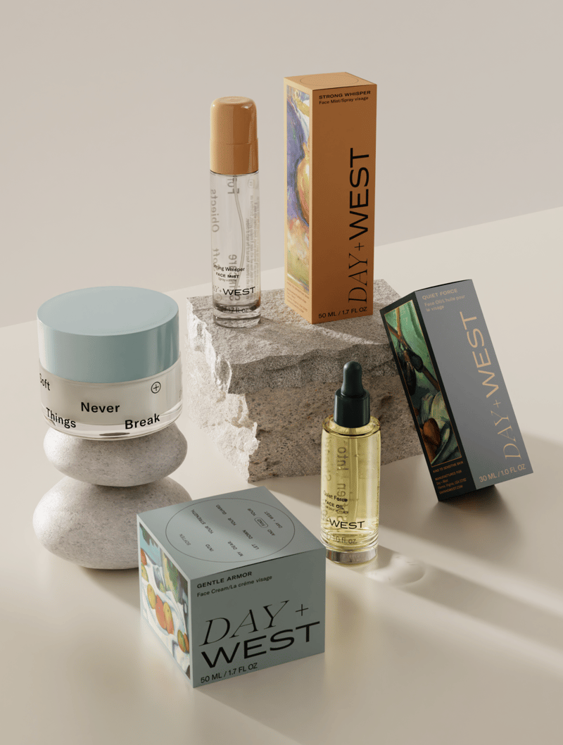 Day+West products on display