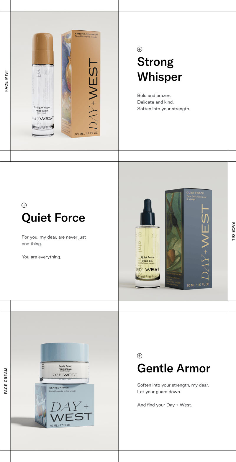 Image of Day+West Face Mist with text reading: 