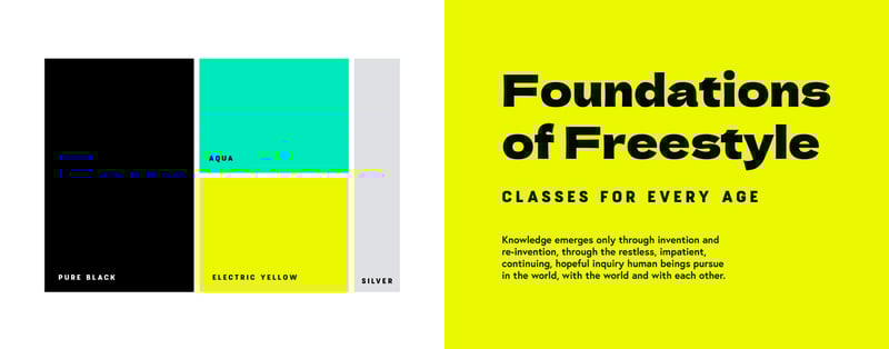 fls - brand color palette and mission