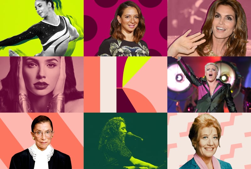 Images of celebrities around the Kveller logo.