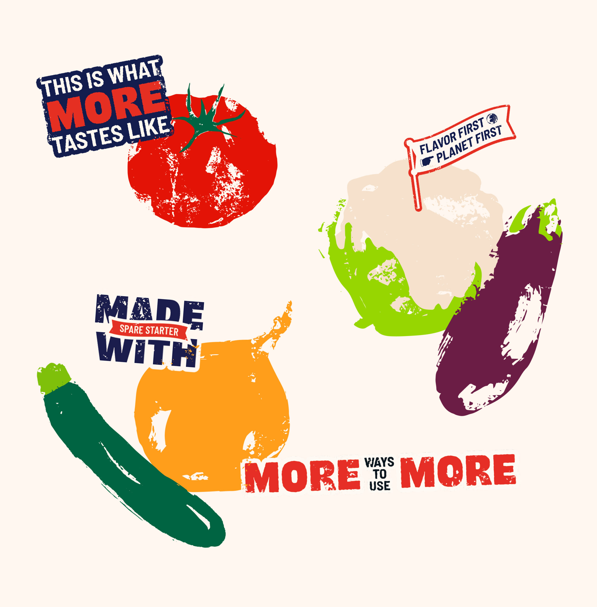 Spare Food brand strategy
