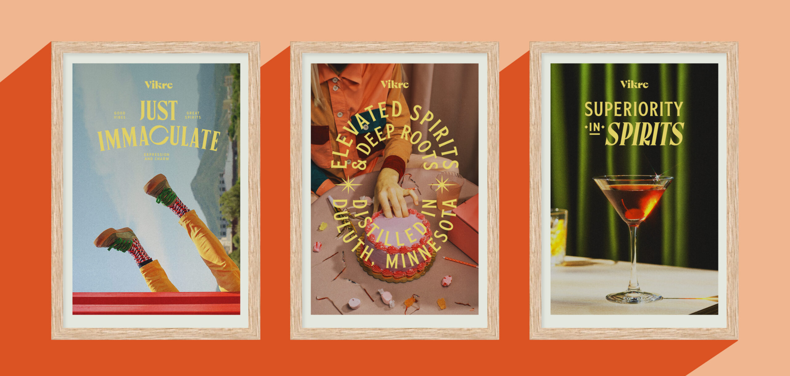 Vikre Visual identity