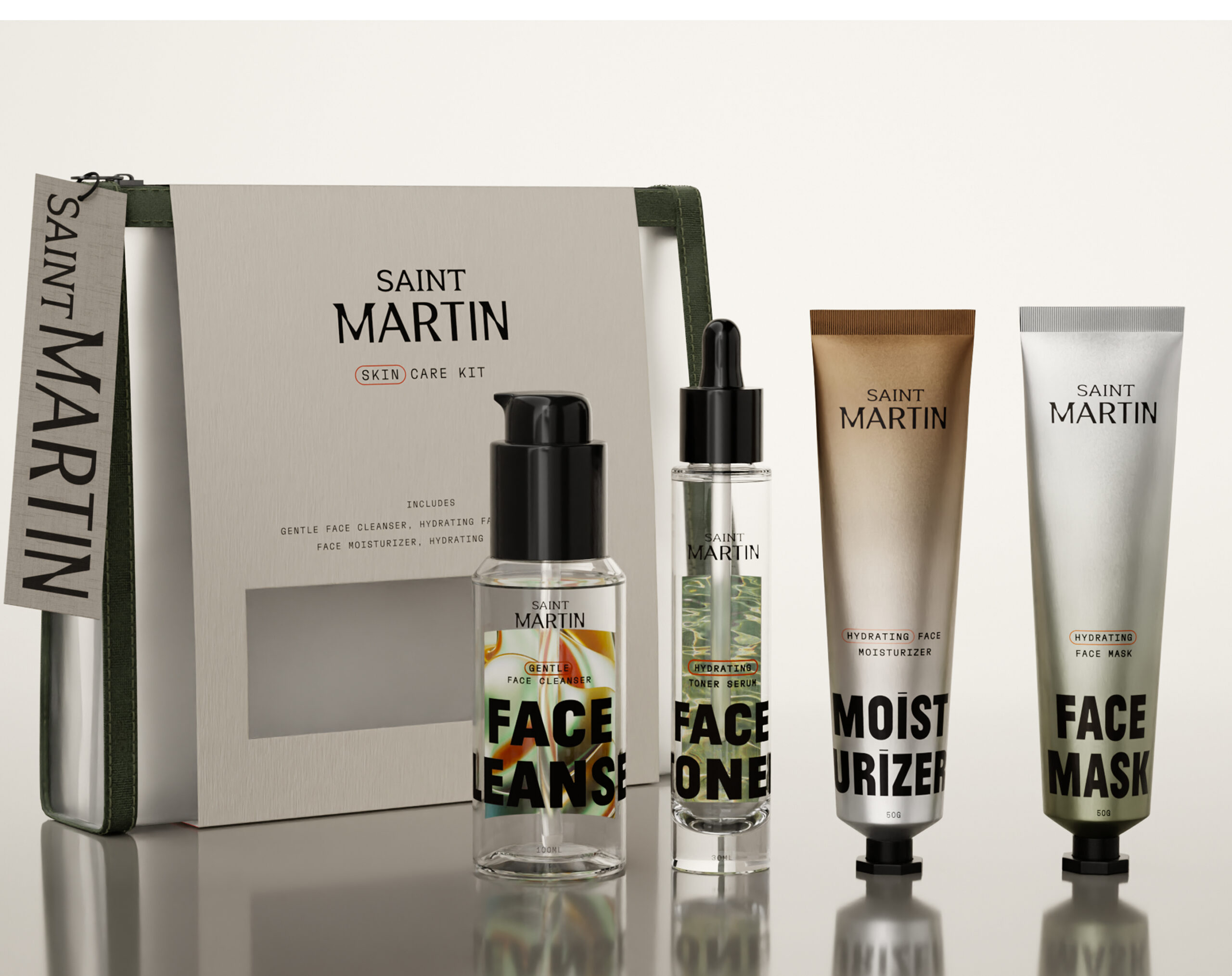 Saint martin packaging design