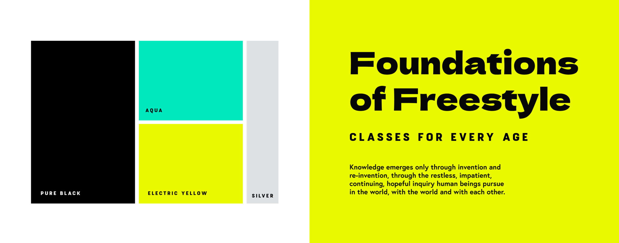 Freestyle Love Supreme Academy Color Palette