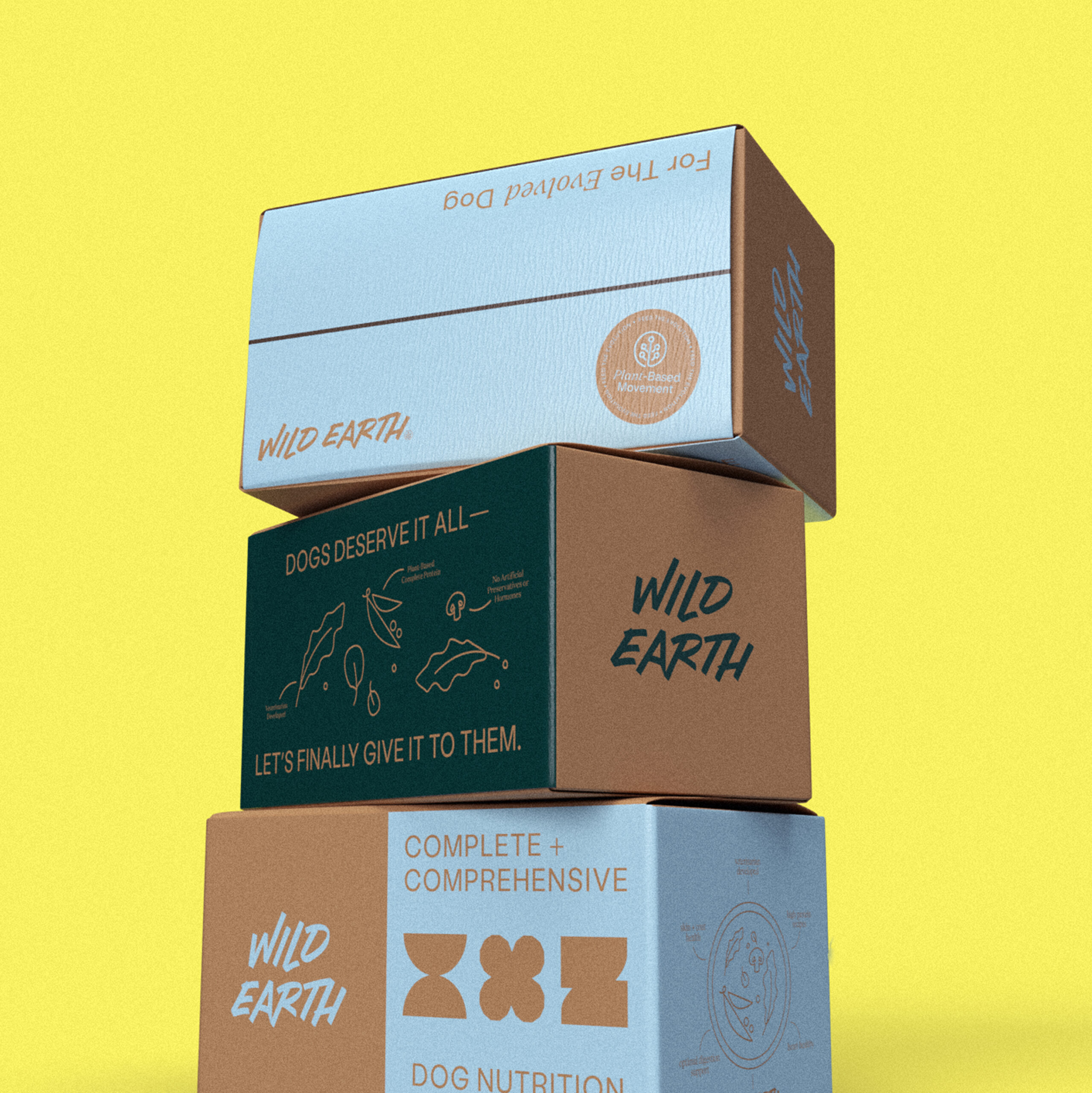 Wild Eart packaging design