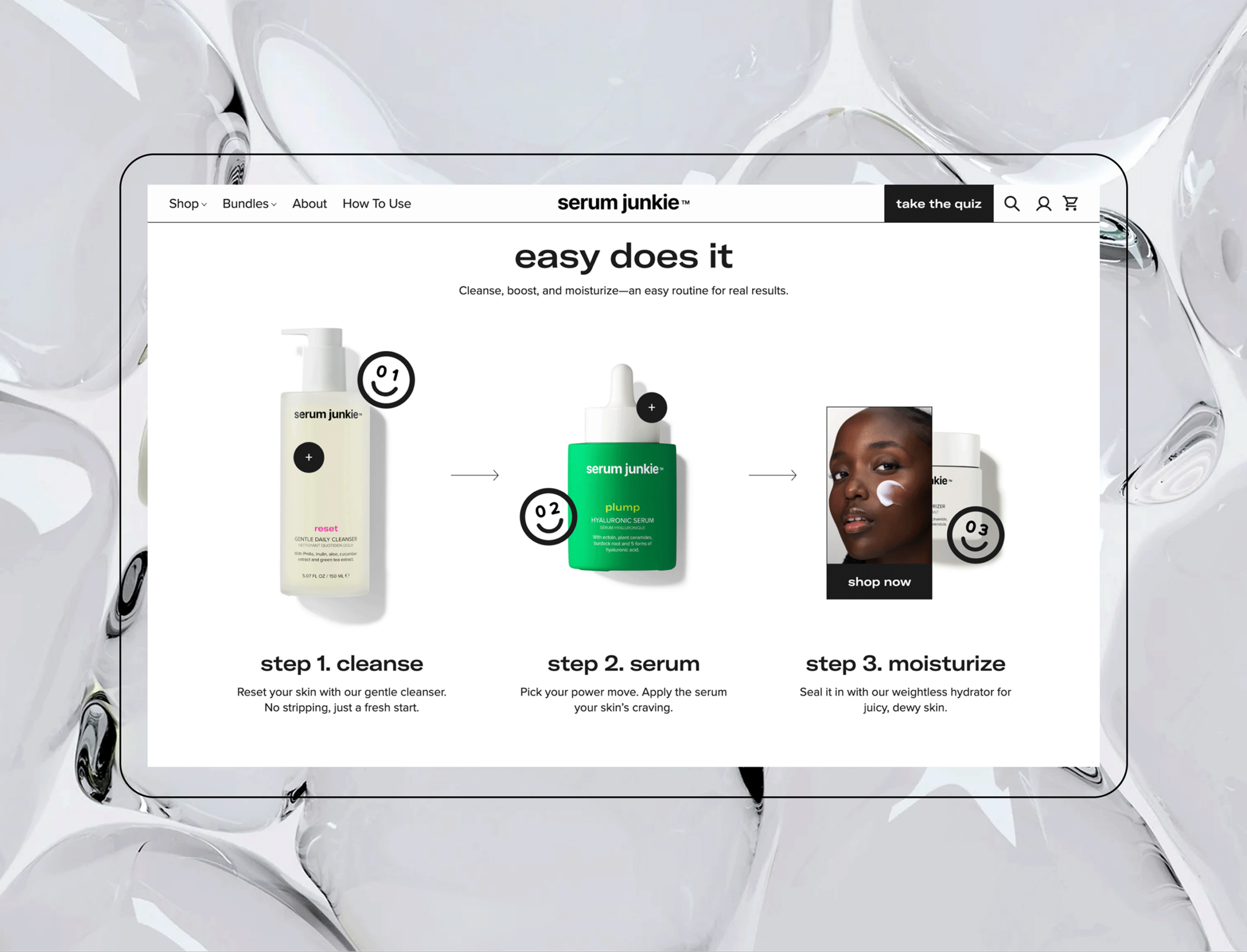 Serum Junkie Website