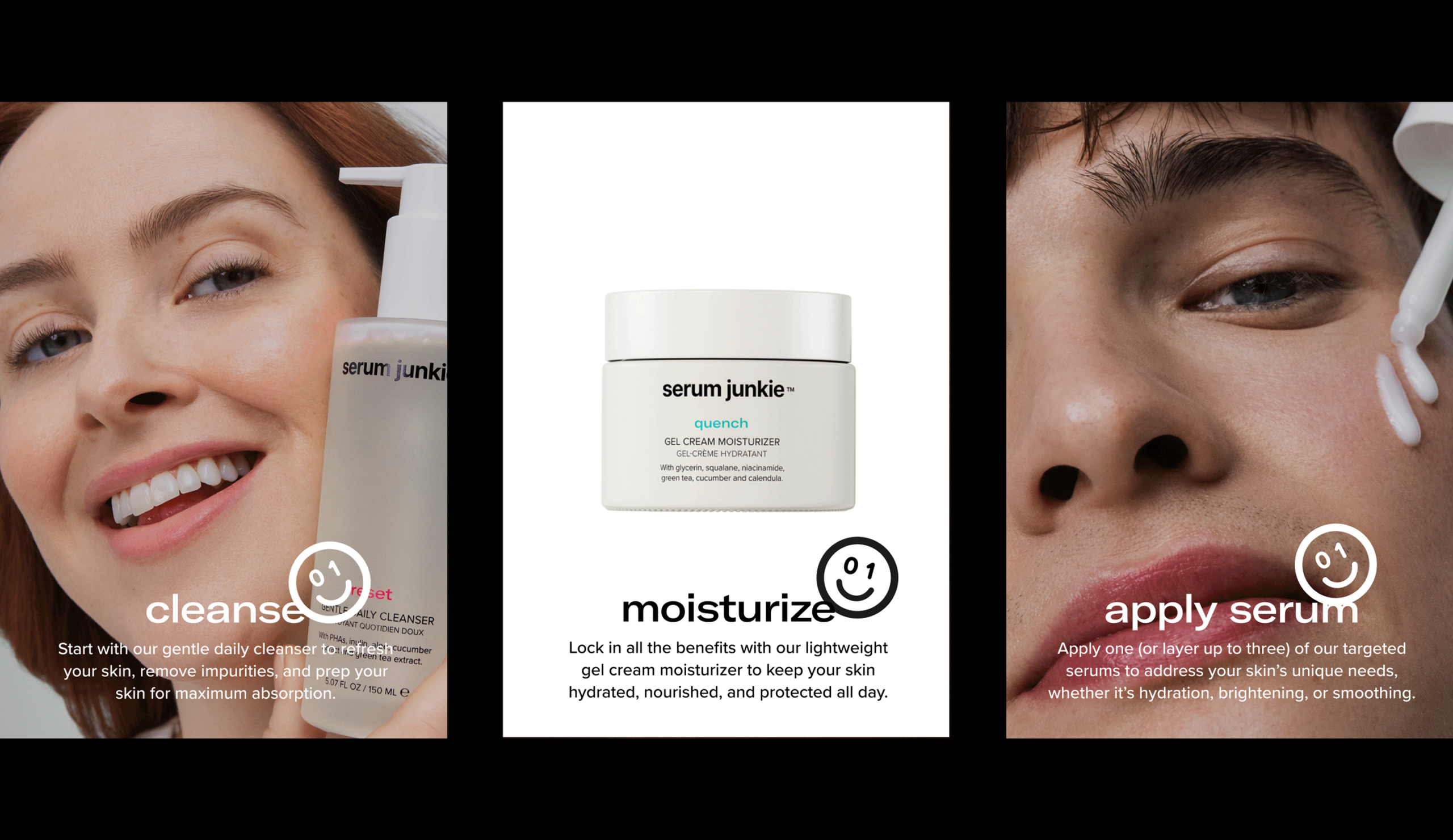 Serum Junkie Skin Care Steps